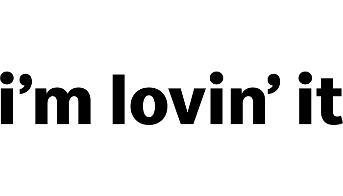 i'm lovin' it Wordmark